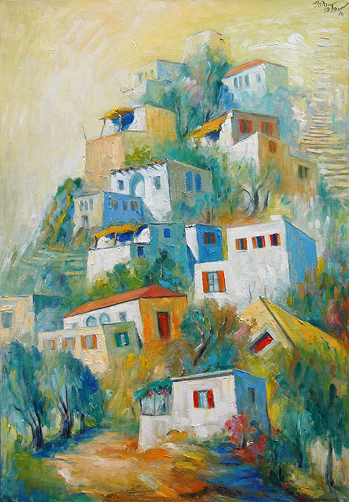 Lebanon art painting artist poet Joseph Matar, Liban peinture ...