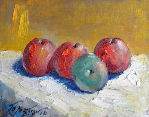 Apples in Still-Life - Nature aux Pommes