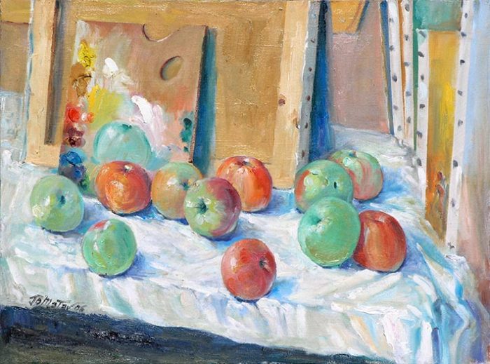 Apples with palette - Les Pommes à la palette