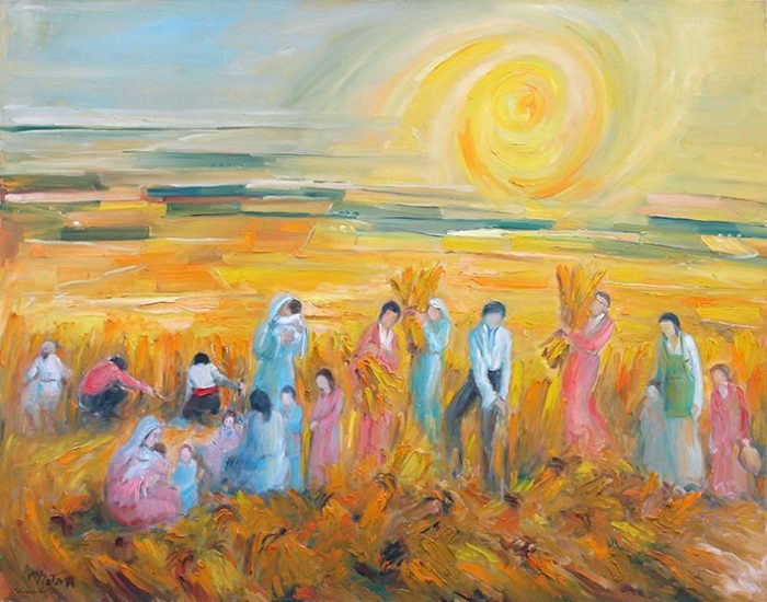 Celestial Harvest - Aliment Solaire - Lebanon art print