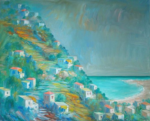 La Baie - The Bay - Lebanon Art