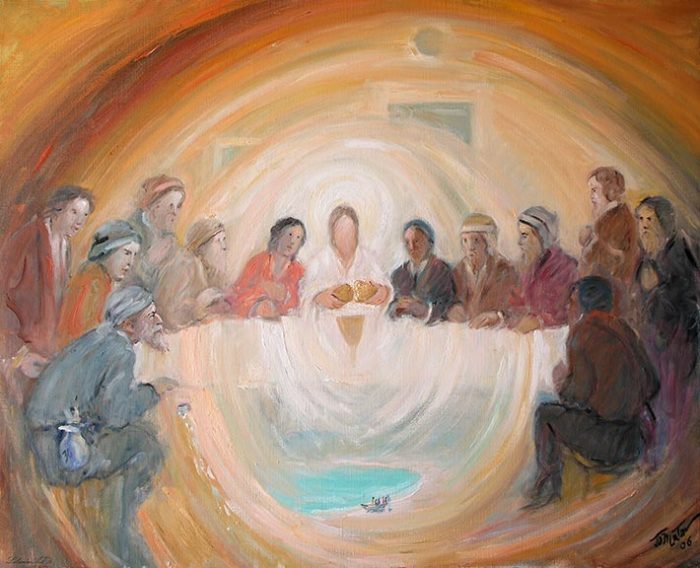 Le Dernier Repas - The Last Supper - Lebanon Art