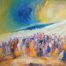 Au Pied de l'Hermon - At the Foot of Mount Hermon - Art painting in print