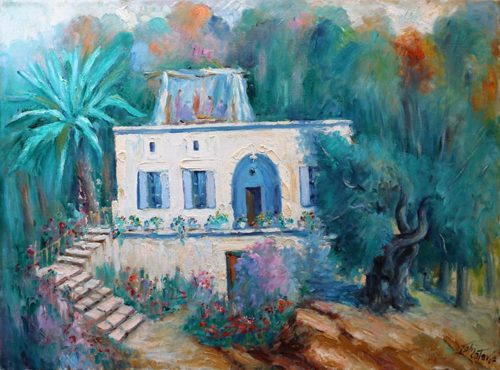 Heritage - Lebanese old house painting