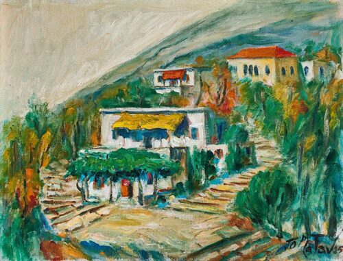 Corner at Mount Lebanon - Coin au Mont Liban